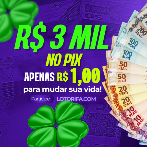 R$ 3 MIL REAIS no PIX💸💰