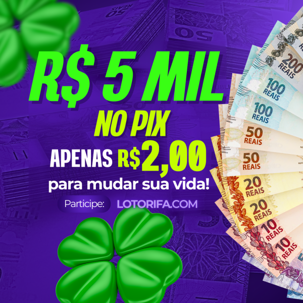 R$ 5 MIL REAIS no PIX💸💰